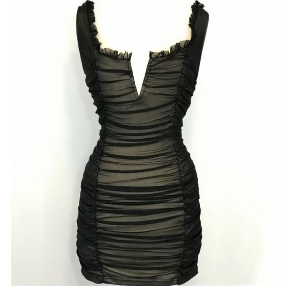 Dresses & Skirts - Nic & Jo Knit Ruched Cocktail Dress